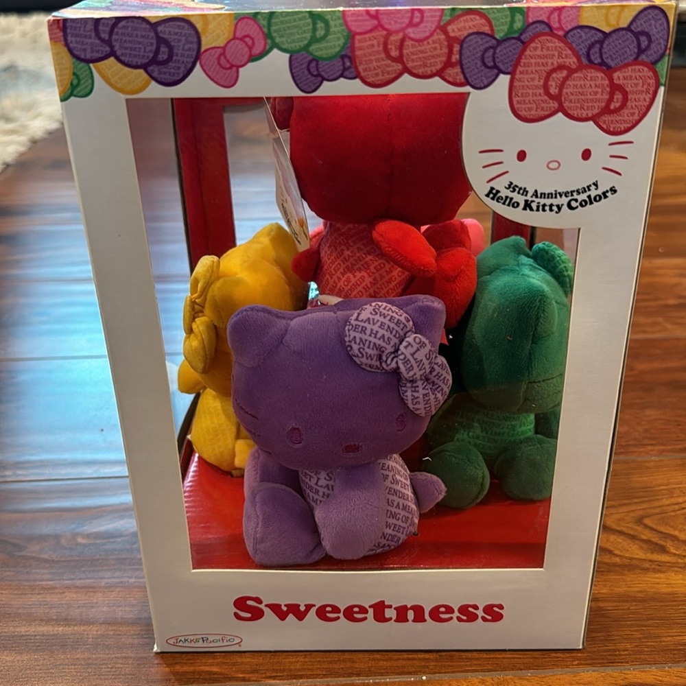 New Hello Kitty Colors 35th Anniversary, New in Box! 5 Hello Kitty Colors! - Picture 3 of 7